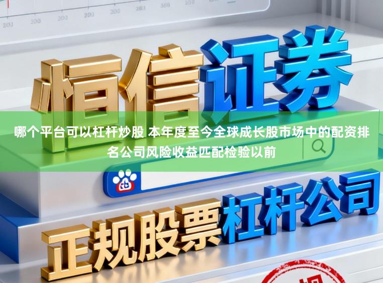 哪个平台可以杠杆炒股 本年度至今全球成长股市场中的配资排名公司风险收益匹配检验以前