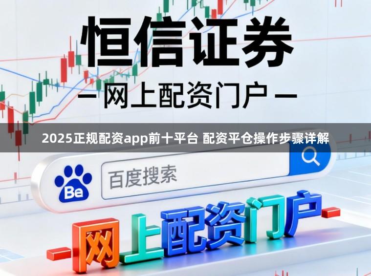 2025正规配资app前十平台 配资平仓操作步骤详解